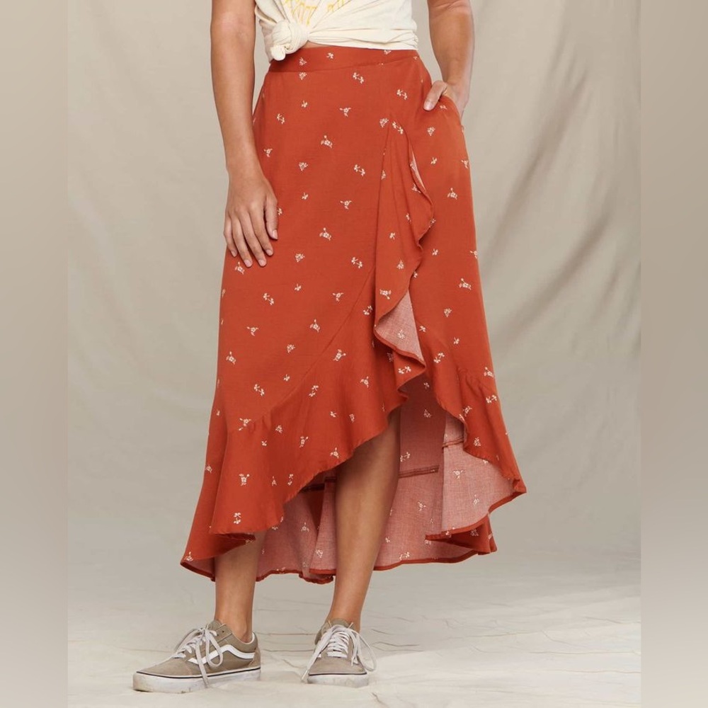 Toad & Co Ruffle Skirt